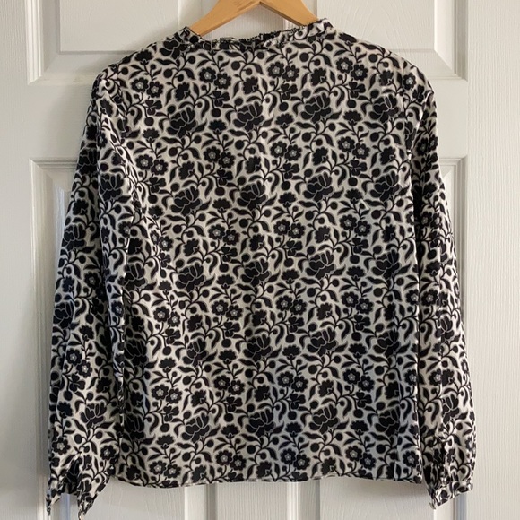 Silk Floral Blouse by Liz Claiborne - Picture 2 of 4